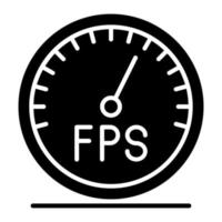 fps vector icono
