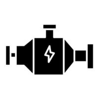 icono de vector de motor