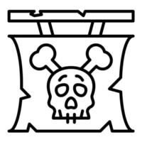 Jolly Roger vector icon