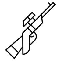 Sniper Rifle vector icon