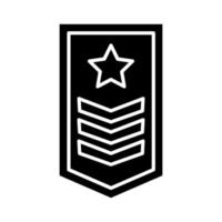 Army Chevron vector icon