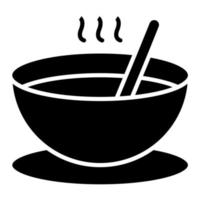 icono de vector de sopa