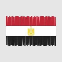 vector de bandera de egipto