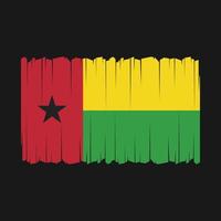 vector de bandera de guinea bissau