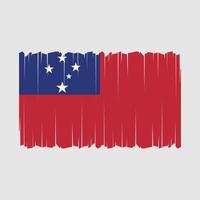 Samoa Flag Vector