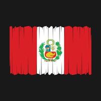 vector de bandera peru