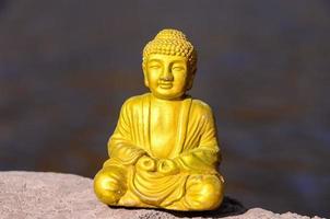 Small Buddha statue photo