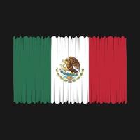 vector de la bandera de mexico