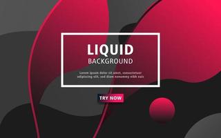 modern abstract liquid color background. dynamic textured geometric elements design.can be used on posters,banner,web and any more vector