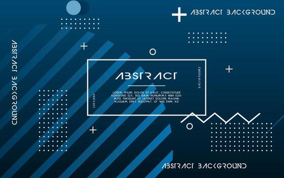 modern abstract geometric background banner deign.dynamic textured geometric elements design with dots decoration. can be used in cover design, poster, book design, social media template background. vector