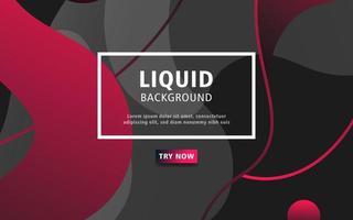 modern abstract liquid color background. dynamic textured geometric elements design.can be used on posters,banner,web and any more vector