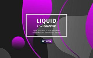 modern abstract liquid color background. dynamic textured geometric elements design.can be used on posters,banner,web and any more vector