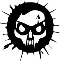 evil monster icon vector