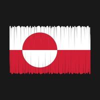 Greenland Flag Vector