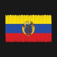 vector de bandera de colombia