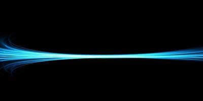 resumen ligero líneas de movimiento y velocidad con azul color destellos ligero todos los días brillante efecto. semicircular ola, ligero sendero curva remolino, coche faros vector