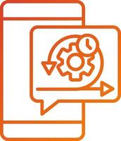 Agile Icon Style vector