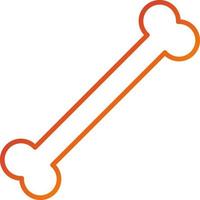 Bone Icon Style vector