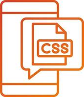Css Icon Style vector