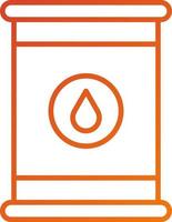 Oil Barrell Icon Style vector
