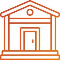 Mausoleum Icon Style vector