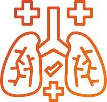 Respiratory Care Icon Style vector