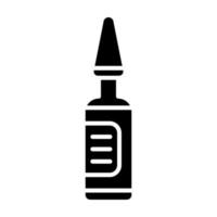 Ampoule vector icon