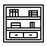 Book Case vector icon