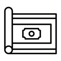 Carpet vector icon