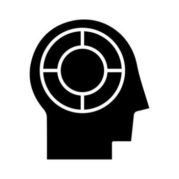Sensitivity vector icon