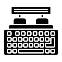 Keyboard Mapping vector icon