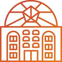 Dome Icon Style vector
