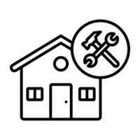 House Renovation vector icon