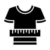 Clothes Measurement vector icon