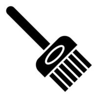 Hair Dye Brush vector icon