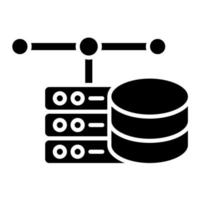Database vector icon