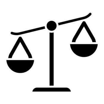 Scale vector icon