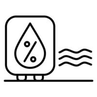 Humidity Sensor vector icon