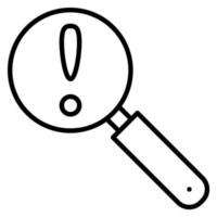 Problem vector icon