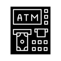 ATM vector icon