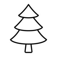 Pine Tree vector icon