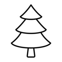 Pine Tree vector icon