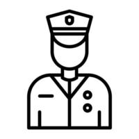 Cop vector icon