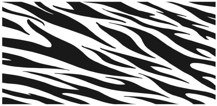 Zebra pattern vector image illustrations