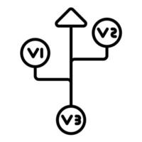 Version Control vector icon
