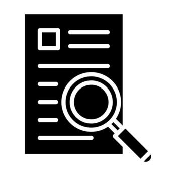 Research vector icon