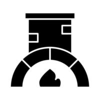 Stone Oven vector icon