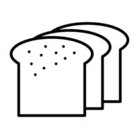 Bread vector icon