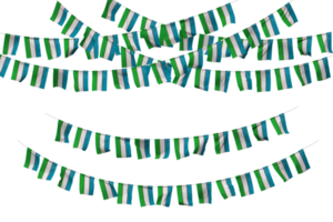 Uzbekistan Flag Bunting Decoration on The Rope, Jhandi, Set of Small Flag Celebration, 3D Rendering png