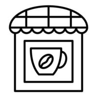 Cafe vector icon